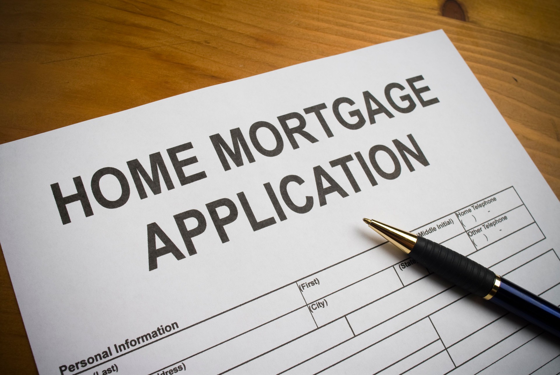 Home Mortgage Application Home Mortgage Application